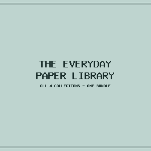 The Everyday Paper Library